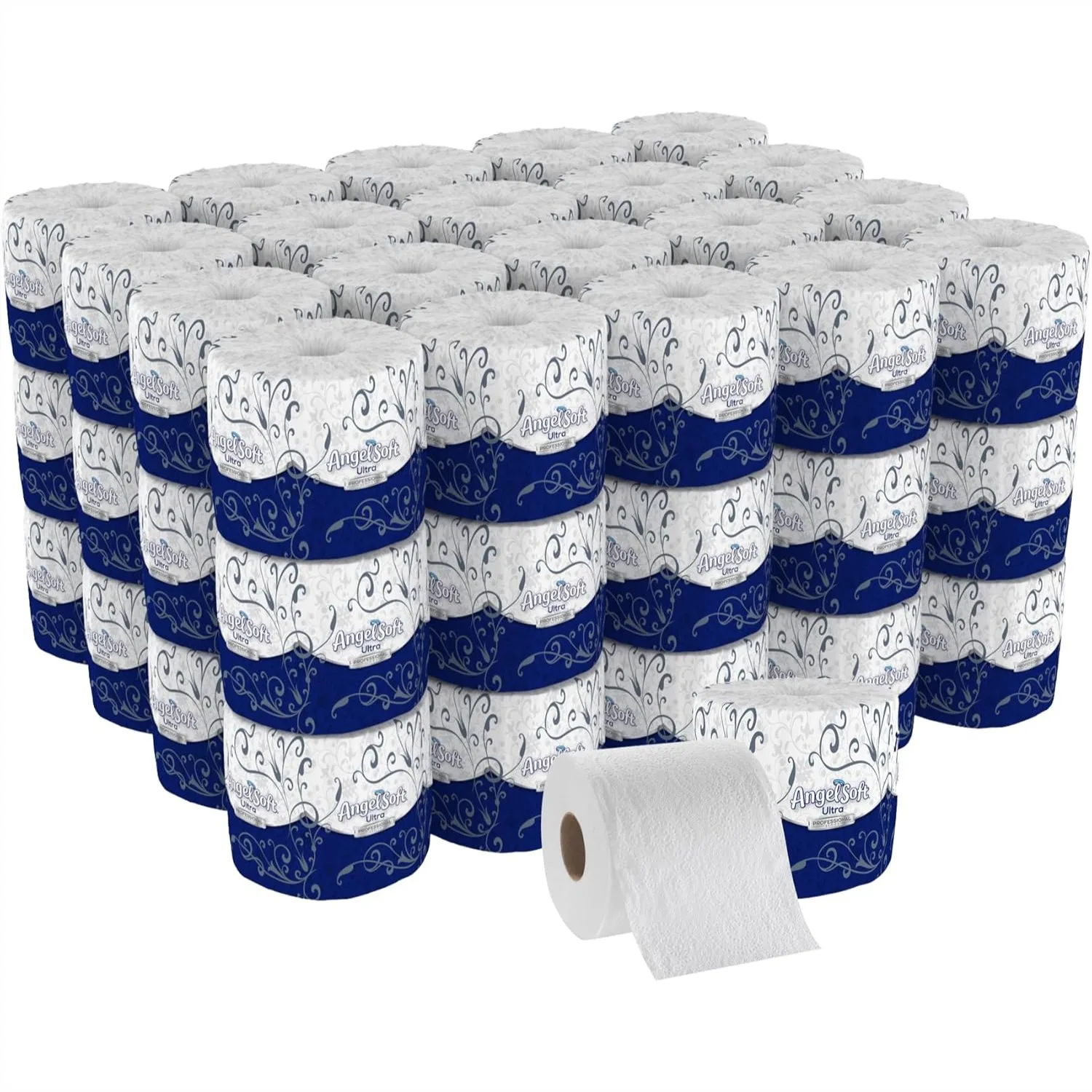 2-Ply Embossed Toilet Paper 60 Rolls, Soft Thick Absorbent Bulk Case for Commercial Use
2-Ply Embossed Toilet Paper 60 Rolls, Soft Thick Absorbent Bulk Case for Commercial Use