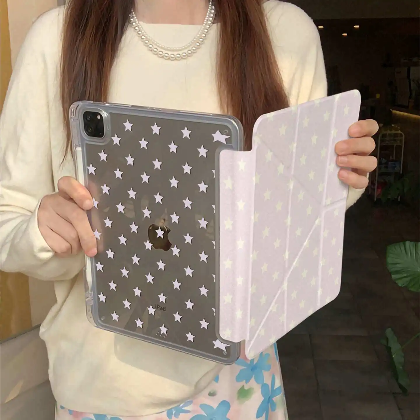 Korean Light Purple Full Screen Star Y2K Cover For iPad Pro 13 11th M5 M4 12.9 A16 10 8 7 9th 10th Air 11 M2 M3 Mini Tablet Case
Korean Light Purple Full Screen Star Y2K Cover For iPad Pro 13 11th M5 M4 12.9 A16 10 8 7 9th 10th Air 11 M2 M3 Mini Tablet Case