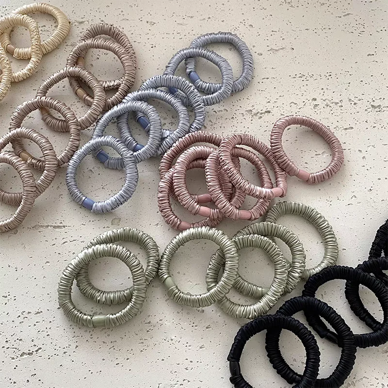 3PC High-level Ice Silk Soft Fabric High Elasticity Hair Ties Rope Accessories for Women Girls Ponytail Holder Korean
3PC High-level Ice Silk Soft Fabric High Elasticity Hair Ties Rope Accessories for Women Girls Ponytail Holder Korean
