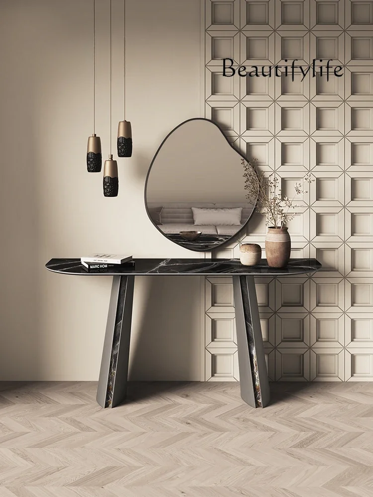 home furniture all items Italian-Style Light Luxury Rock Plate Surface Stainless Steel Feet Home Wall Super Narrow Console Table
home furniture all items Italian-Style Light Luxury Rock Plate Surface Stainless Steel Feet Home Wall Super Narrow Console Table
