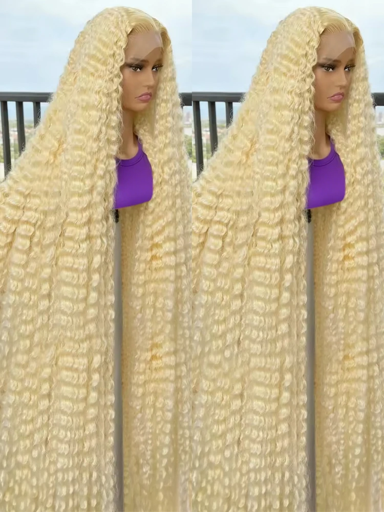 613 Honey Blonde 13x6 HD Loose Deep Wave Human Hair Wigs Curly 250% Density Brazilian 13x4 Lace Frontal Wig For Black Women 42 Inch Lace Front Water Wave Wig With Baby Hair
613 Honey Blonde 13x6 HD Loose Deep Wave Human Hair Wigs Curly 250% Density Brazilian 13x4 Lace Frontal Wig For Black Women 42 Inch Lace Front Water Wave Wig With Baby Hair