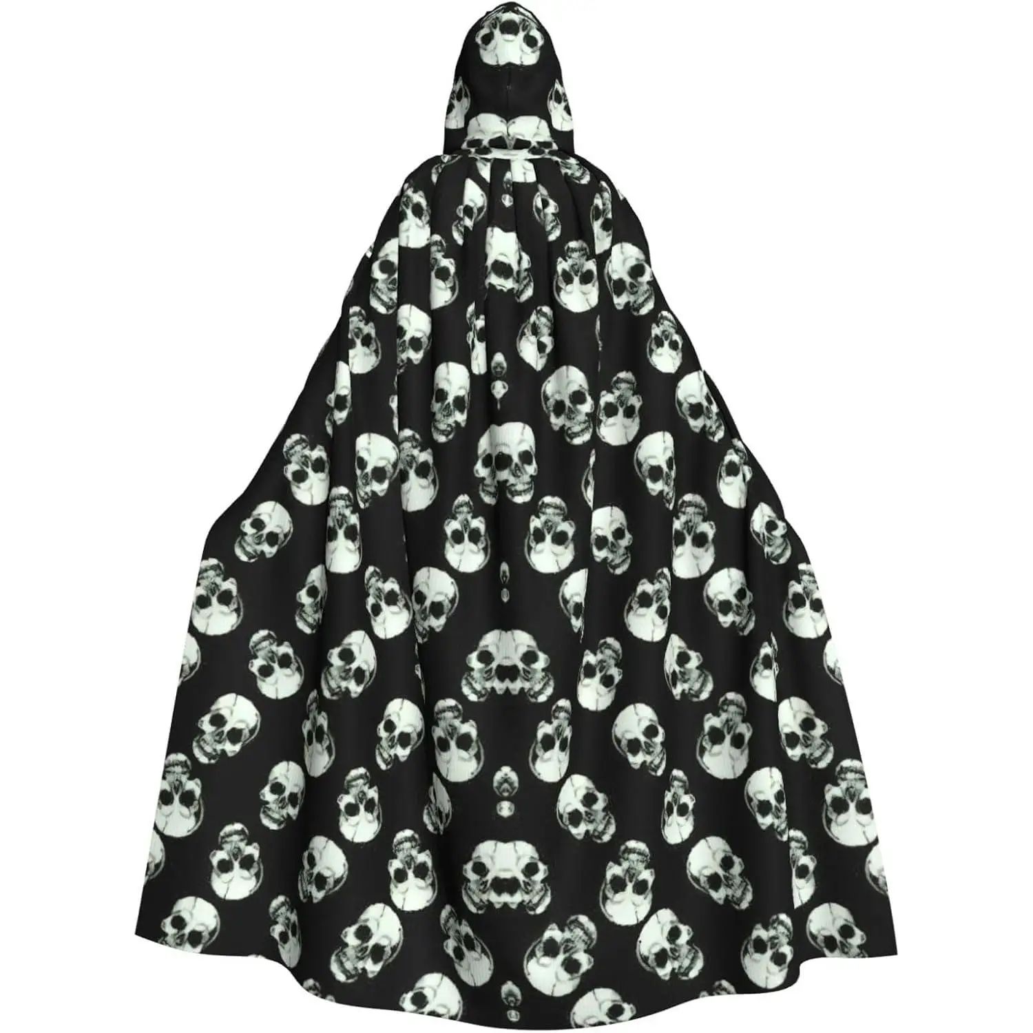 Unisex robes capes Adult black skull Print Hooded Cloak for Cosplay Halloween Carnival Costumes for Travel Office Sofa
Unisex robes capes Adult black skull Print Hooded Cloak for Cosplay Halloween Carnival Costumes for Travel Office Sofa