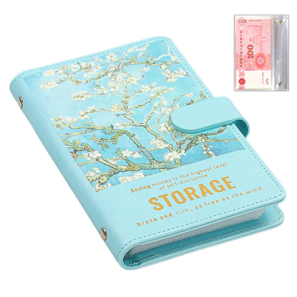 Oil Painting 100 Envelopes Money Saving Challeng Save Money Large Capacity Mini Binder Savings Challenge PU Waterproof
Oil Painting 100 Envelopes Money Saving Challeng Save Money Large Capacity Mini Binder Savings Challenge PU Waterproof