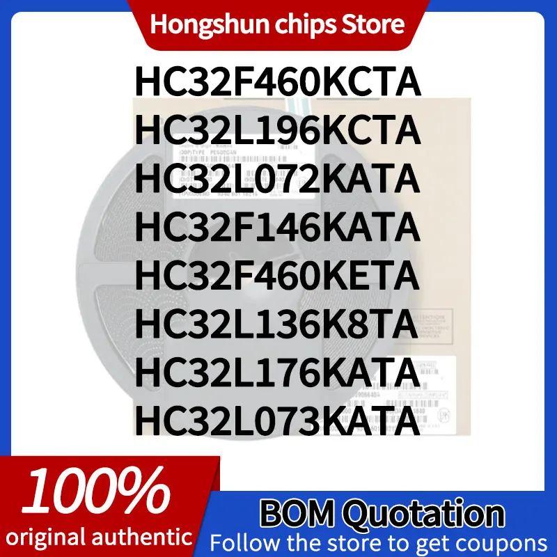 HC32L196KCTA HC32L072KATA HC32F146KATA HC32F460KETA HC32L136K8TA HC32L176KATA HC32L073KATA HC32F460KCTA New version
HC32L196KCTA HC32L072KATA HC32F146KATA HC32F460KETA HC32L136K8TA HC32L176KATA HC32L073KATA HC32F460KCTA New version