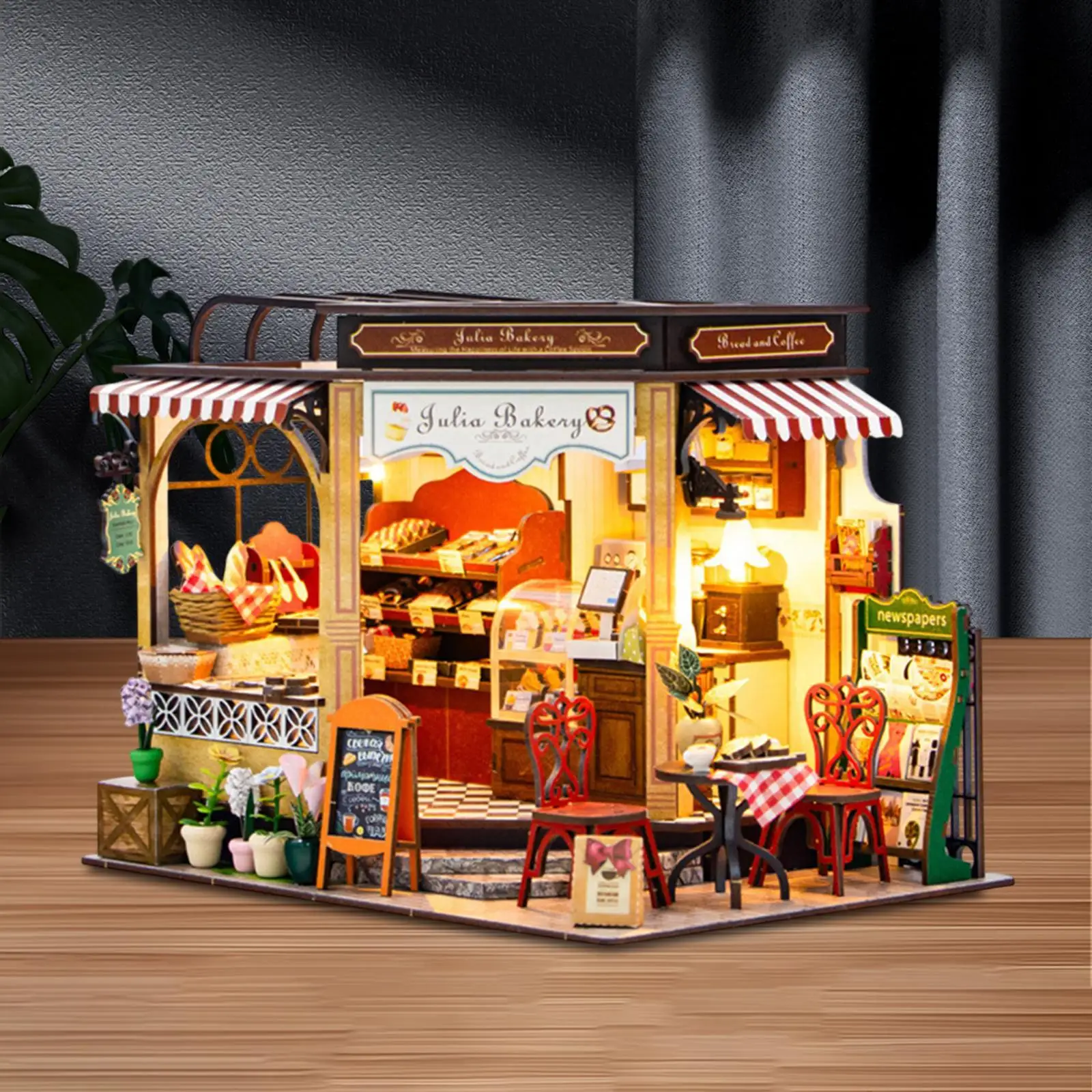 DIY Doll Houses with Furniture with LED Display Dustproof Cover Collectibles 3D
DIY Doll Houses with Furniture with LED Display Dustproof Cover Collectibles 3D