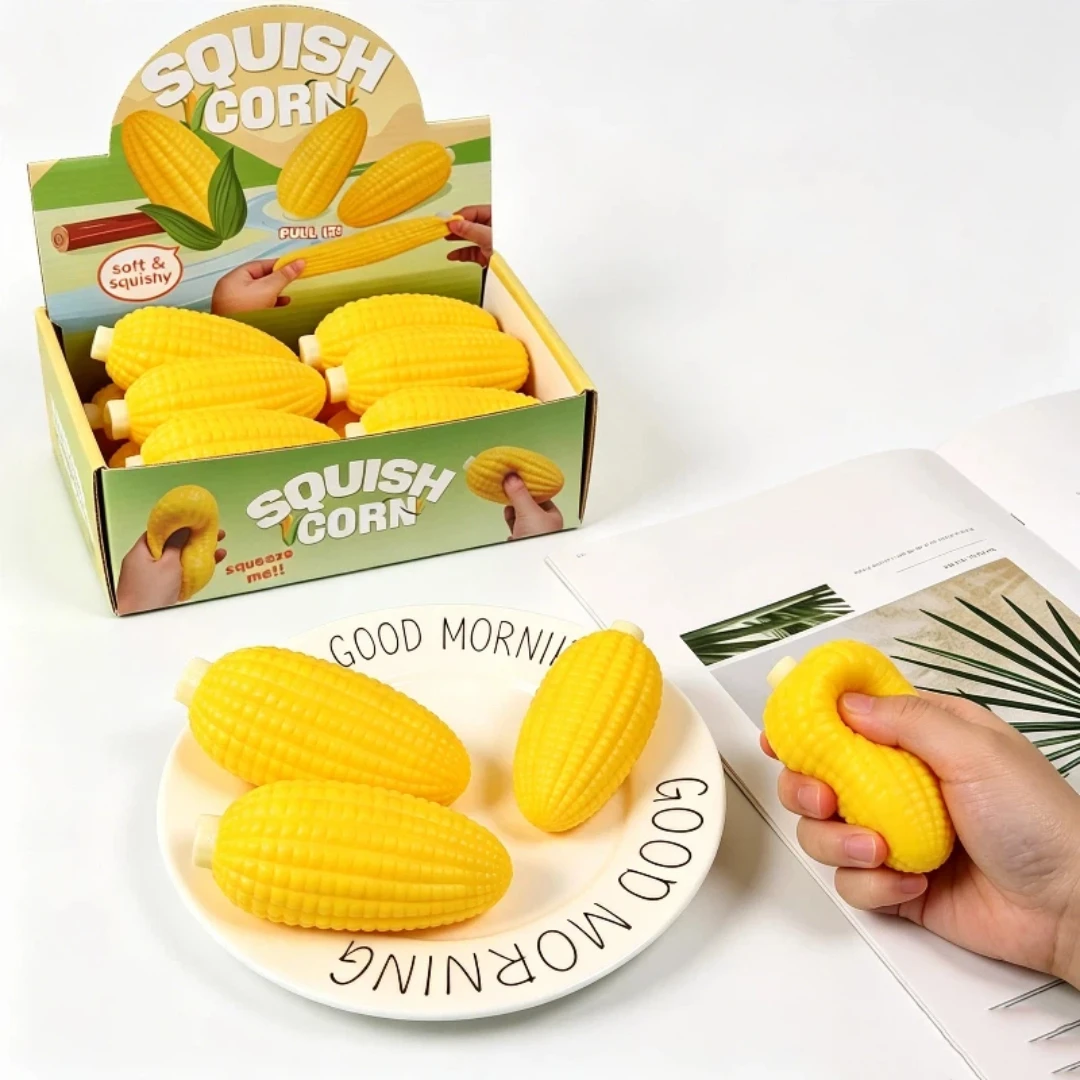 Stress relief toy simulated flour corn stress ball, fruit corn squeeze stress ball, birthday gift
Stress relief toy simulated flour corn stress ball, fruit corn squeeze stress ball, birthday gift