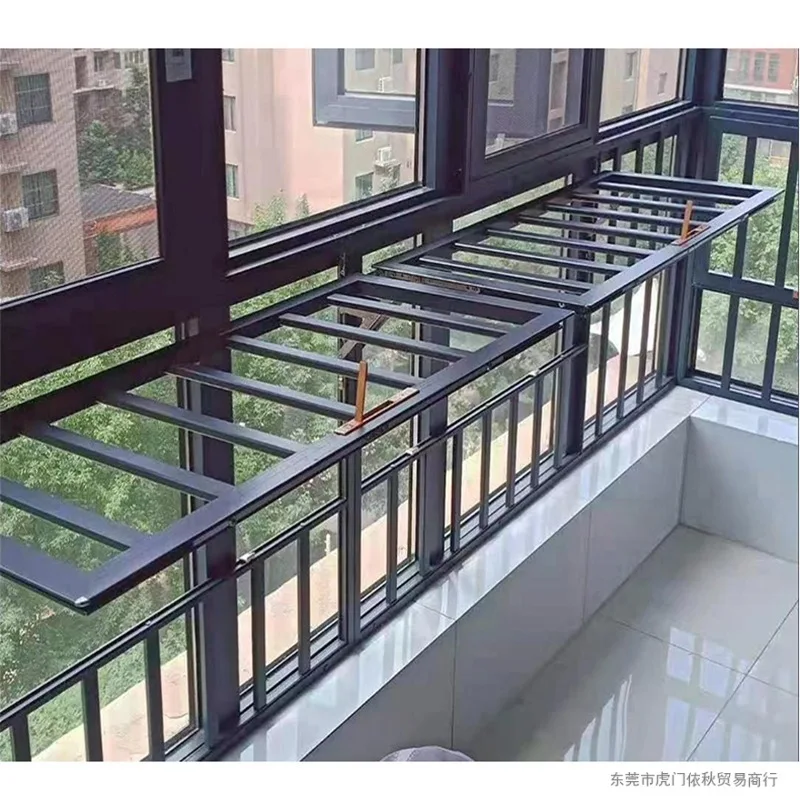 Multifunctional fence balcony folding clothes rack window indoor self-assembled security window railing
Multifunctional fence balcony folding clothes rack window indoor self-assembled security window railing