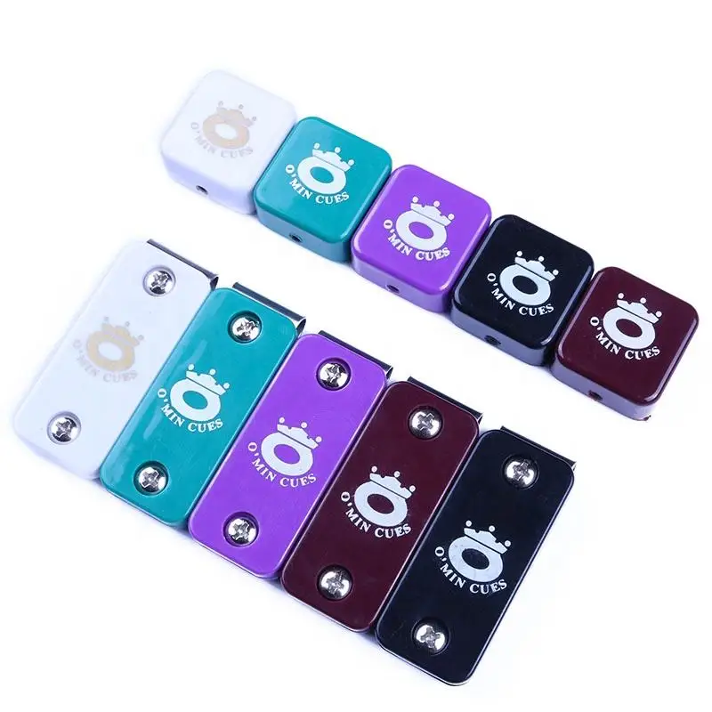 Аксессуары для бильярда: портативный держатель для мела, прочный пластиковый квадратный держатель для мела, доступен в различных цветах
Аксессуары для бильярда: портативный держатель для мела, прочный пластиковый квадратный держатель для мела, доступен в различных цветах