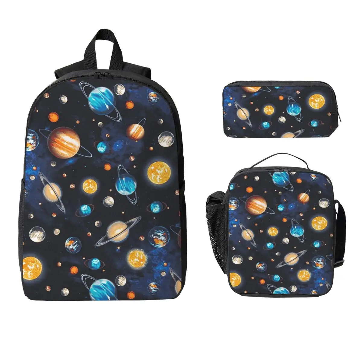 Solar System Space Planets Universe Backpack Student BookBag School Bag Laptop Shoulder Bags 3ps Insulated Lunch Bag Pencil Case
Solar System Space Planets Universe Backpack Student BookBag School Bag Laptop Shoulder Bags 3ps Insulated Lunch Bag Pencil Case