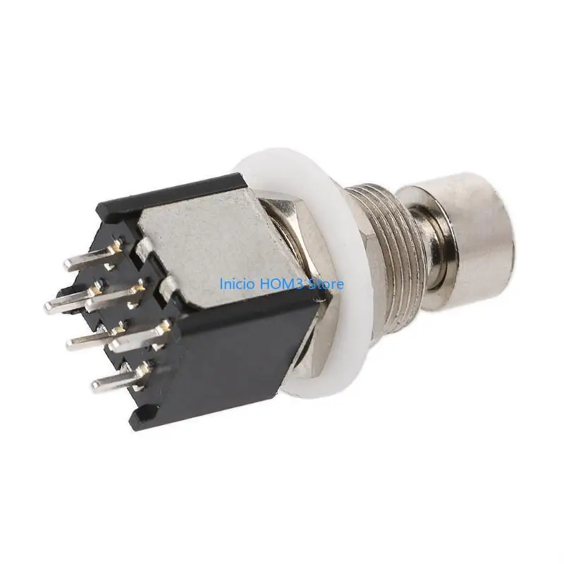 A5YD DPDT Momentary On (ON) переключатель для ног гитара Педаль Металлический топ -бокс 
A5YD DPDT Momentary On (ON) переключатель для ног гитара Педаль Металлический топ -бокс