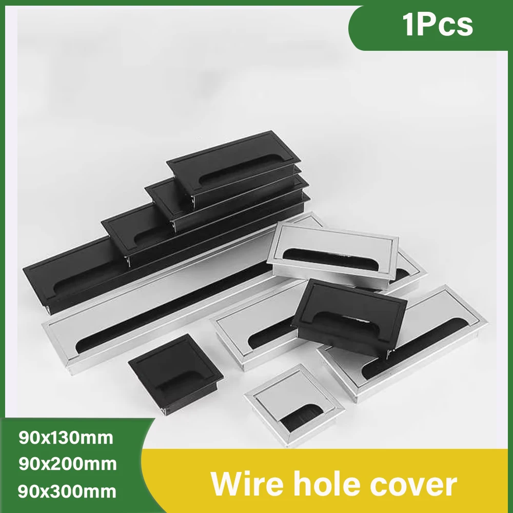 1PC Aluminum Alloy Rectangular Desk Cable Grommets Wire Hole Cover Cable Outlet Port Surface Table Cable Hole Furniture Hardware
1PC Aluminum Alloy Rectangular Desk Cable Grommets Wire Hole Cover Cable Outlet Port Surface Table Cable Hole Furniture Hardware