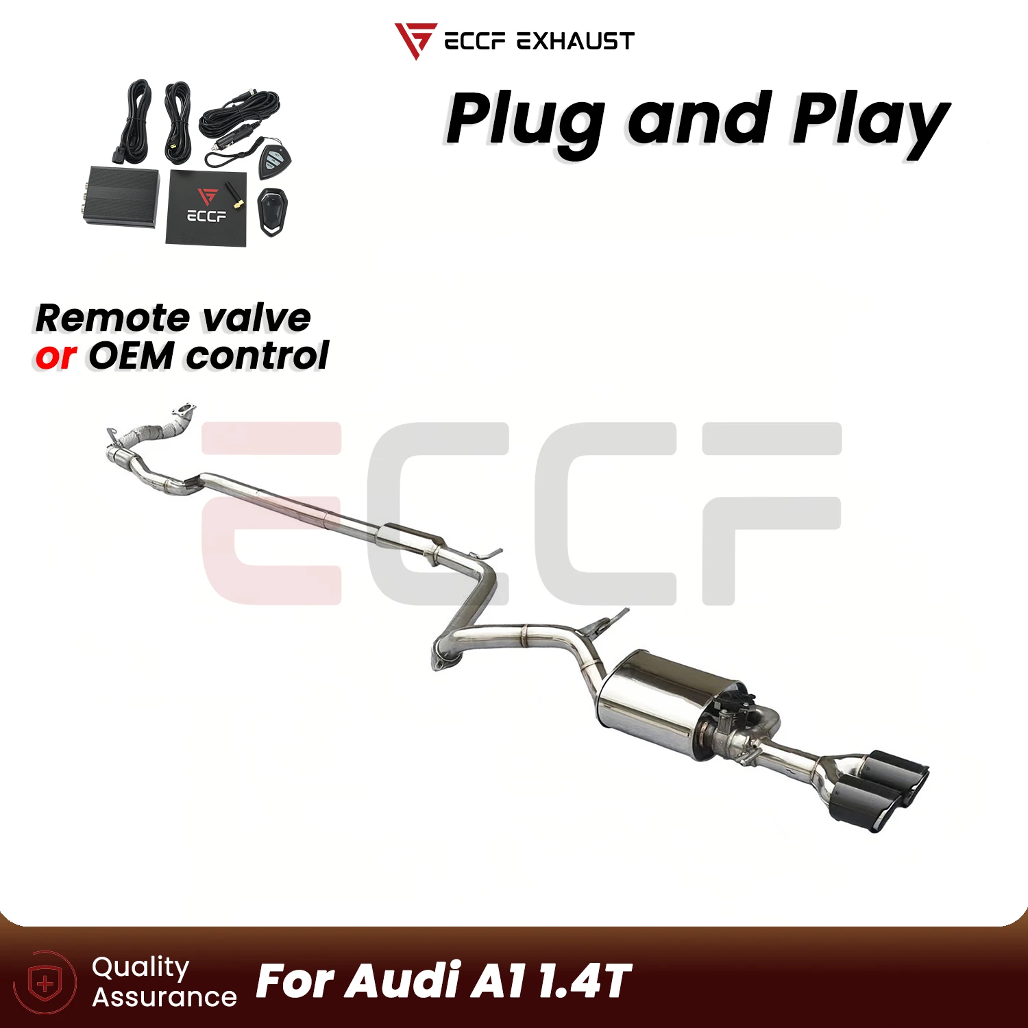 Aggressive Exhaust Sound FOR Audi A1 1.4T Stainless Steel Complete exhaust system Plug and Play Performance Upgrade
Aggressive Exhaust Sound FOR Audi A1 1.4T Stainless Steel Complete exhaust system Plug and Play Performance Upgrade
