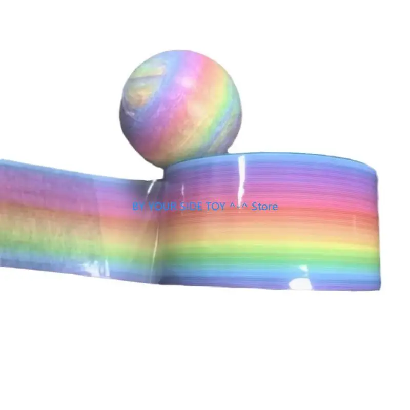 Balls Tape Colorful Tape Relax Balls Tape Rainbow Balls Rolling Tape Decompression Educational Sensory Toy U6XE
Balls Tape Colorful Tape Relax Balls Tape Rainbow Balls Rolling Tape Decompression Educational Sensory Toy U6XE