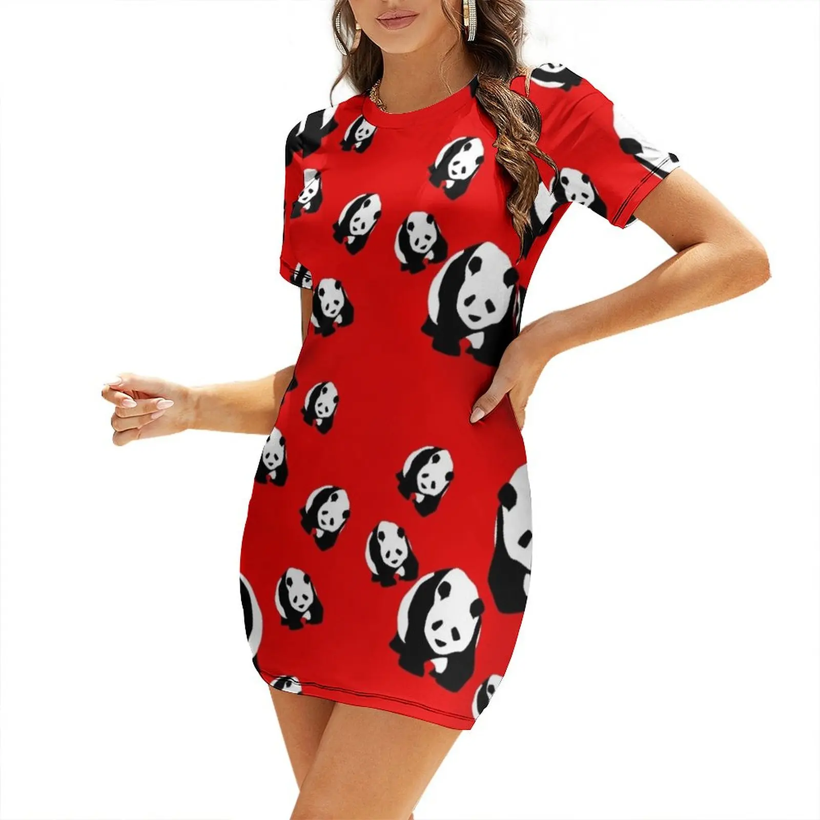 Panda Pattern Dress, Skirt, Cell Phone Skin, Stickers Short-Sleeved Dress Dresses for wedding party dresses for women 2026
Panda Pattern Dress, Skirt, Cell Phone Skin, Stickers Short-Sleeved Dress Dresses for wedding party dresses for women 2026