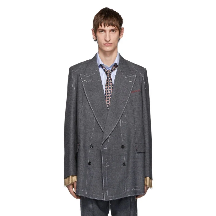 YOJI OOAK DOUBLE BREASTED JACKET. Yoji Ooak double breasted jacket
YOJI OOAK DOUBLE BREASTED JACKET. Yoji Ooak double breasted jacket