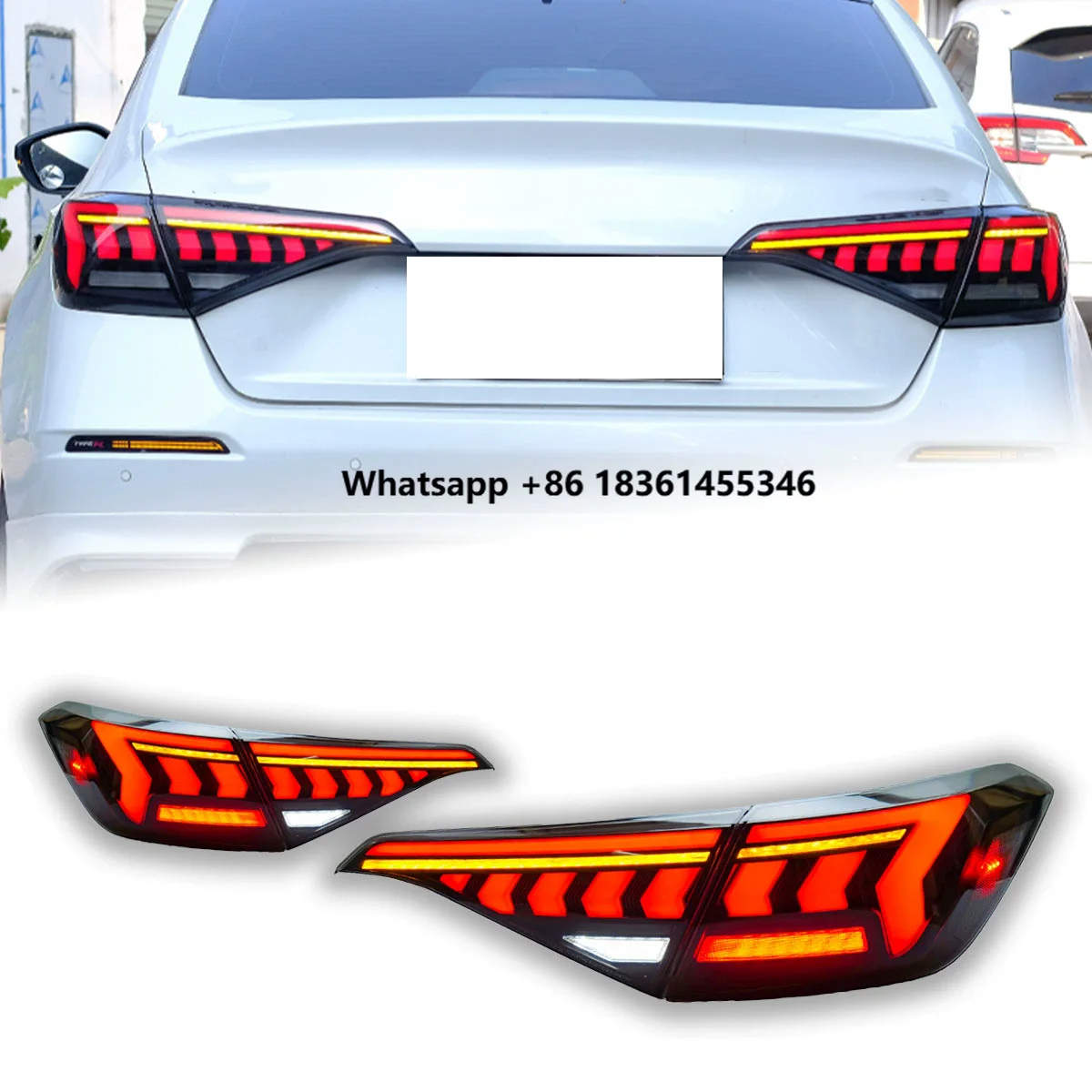 LED taillight assembly For Civic 11th 22-25 modified Rear lamp Tail light with Dynamic Turn Signal Car accessories
LED taillight assembly For Civic 11th 22-25 modified Rear lamp Tail light with Dynamic Turn Signal Car accessories