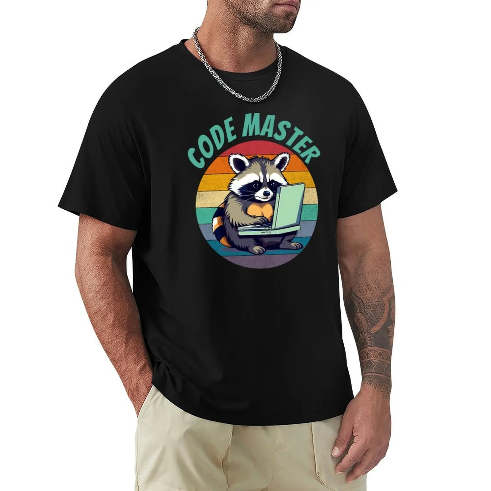 Funny raccoon coding on computer. Funny Programming coding quote. T-Shirt vintage graphic tee cute clothes men clothes
Funny raccoon coding on computer. Funny Programming coding quote. T-Shirt vintage graphic tee cute clothes men clothes