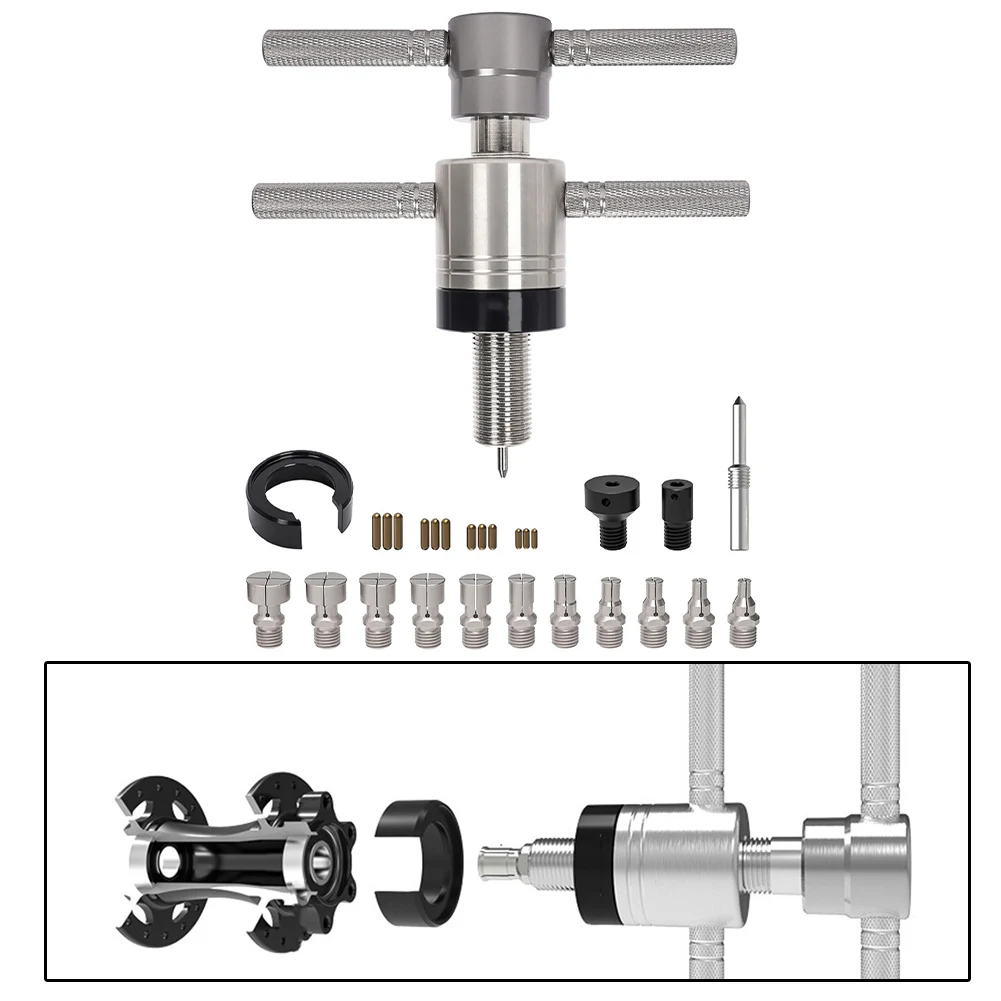 Bike For Frame Wheel Bearing Removal Tool Featuring Thrust Ball Bearing Pulling and Hardened Expansion Insert Reliability
Bike For Frame Wheel Bearing Removal Tool Featuring Thrust Ball Bearing Pulling and Hardened Expansion Insert Reliability