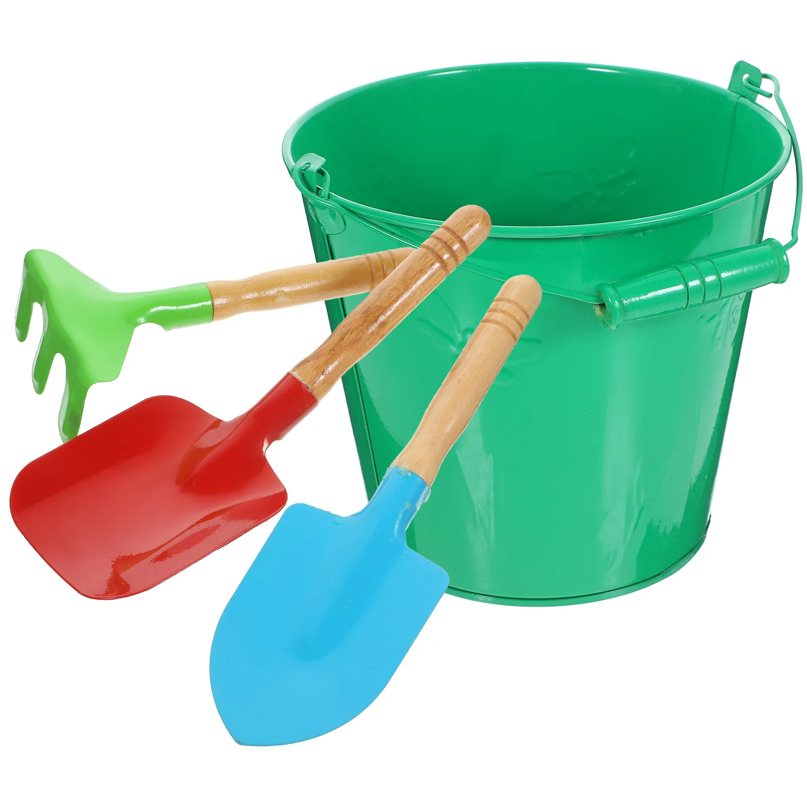 1Set Kid Beach Bucket Shovel Set Premium Iron Material Sand Digging Playthings Portable Lightweight Bright Summer Outdoor
1Set Kid Beach Bucket Shovel Set Premium Iron Material Sand Digging Playthings Portable Lightweight Bright Summer Outdoor