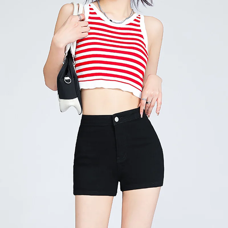 High Waist Bla Denim orts Women's Spring Summer Slim Fit Skirt Tight 2025 New Sle Wrap around Thin Material Versatile Shorts
High Waist Bla Denim orts Women's Spring Summer Slim Fit Skirt Tight 2025 New Sle Wrap around Thin Material Versatile Shorts