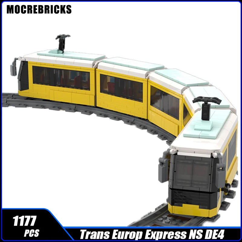 City Transportation Series Tram Model Building Blocks MOC High-tech Passenger Vehicles Technology Bricks Kids Birthday Toys Gift
City Transportation Series Tram Model Building Blocks MOC High-tech Passenger Vehicles Technology Bricks Kids Birthday Toys Gift