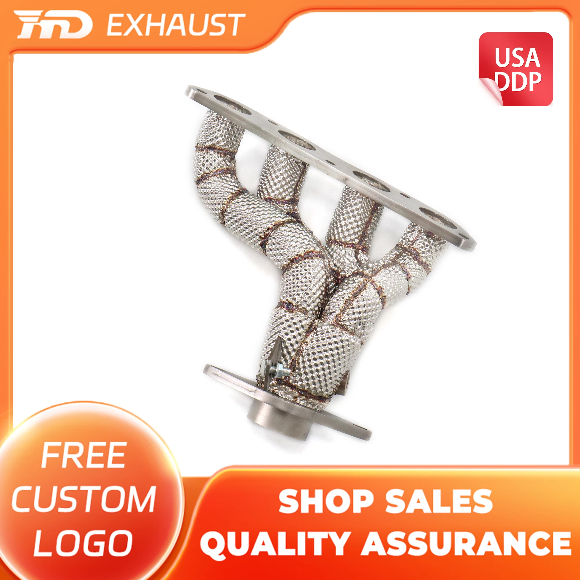 HMD Hot sale Exhaust System Stainless Steel Performance Headers for Lotus Elise 1.8 With Heat Shield
HMD Hot sale Exhaust System Stainless Steel Performance Headers for Lotus Elise 1.8 With Heat Shield