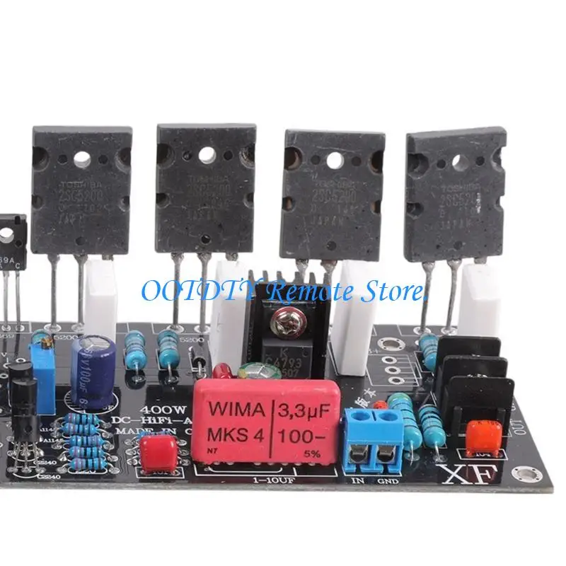 Высокопроизводительный монофонический усилитель звука 400 Вт A1943 C5200, выходной каскад, домашний усилитель мощности звука для
Высокопроизводительный монофонический усилитель звука 400 Вт A1943 C5200, выходной каскад, домашний усилитель мощности звука для