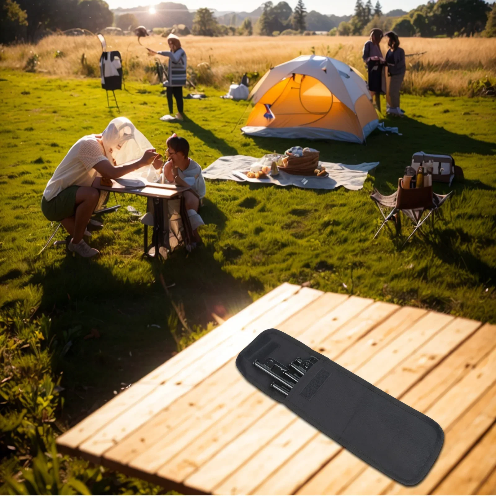 Camping Setup 30CM Ground Nails Heavy Duty Tent Stakes Multiple Outdoor Applications Oversized Top For Hammering
Camping Setup 30CM Ground Nails Heavy Duty Tent Stakes Multiple Outdoor Applications Oversized Top For Hammering