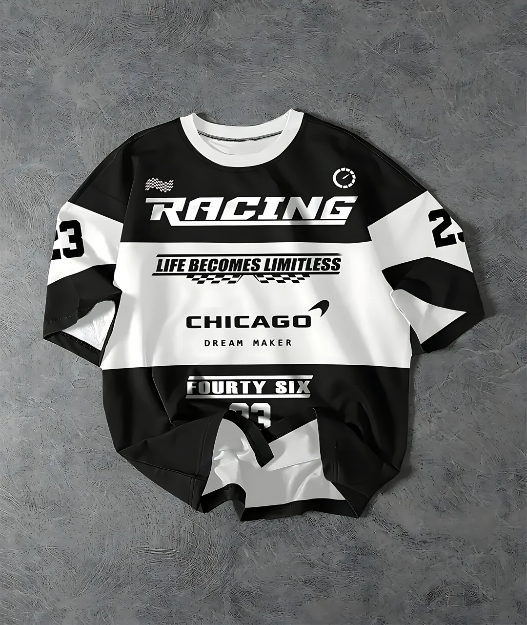 The 2025 summer new men's racing 3D digital print casual, fashionable, simple, comfortable and lightweight T-shirt
The 2025 summer new men's racing 3D digital print casual, fashionable, simple, comfortable and lightweight T-shirt