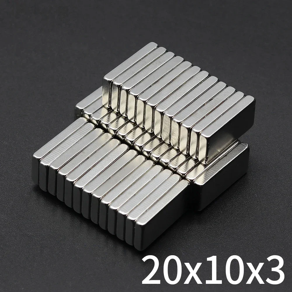Магнит неодимовый N35 NdFeB, 20x10x3 мм, сверхмощный, постоянный, для холодильника
Магнит неодимовый N35 NdFeB, 20x10x3 мм, сверхмощный, постоянный, для холодильника