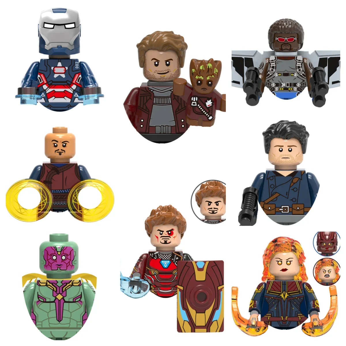 Hot toys New Iron Man Marvel Superhero Brick Assembly toys Mini action animated character building blocks Gift party kids
Hot toys New Iron Man Marvel Superhero Brick Assembly toys Mini action animated character building blocks Gift party kids