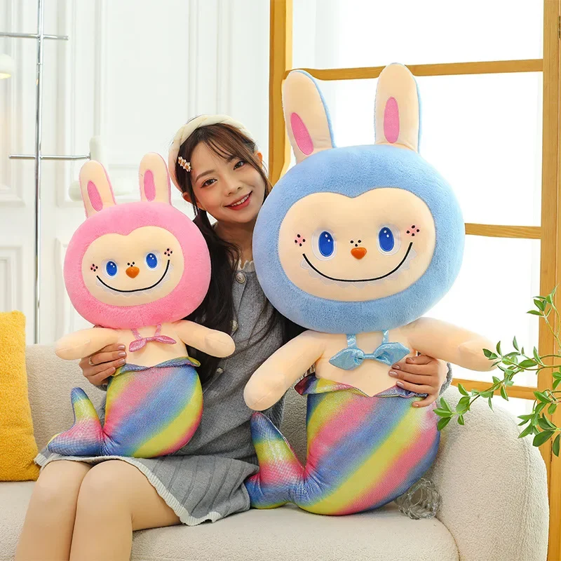 30-95cm Creative Personality Cartoon New Style Mermaid Labubu Plush Toy Grab Machine Doll Doll Ornaments for Girls Holiday Gifts
30-95cm Creative Personality Cartoon New Style Mermaid Labubu Plush Toy Grab Machine Doll Doll Ornaments for Girls Holiday Gifts