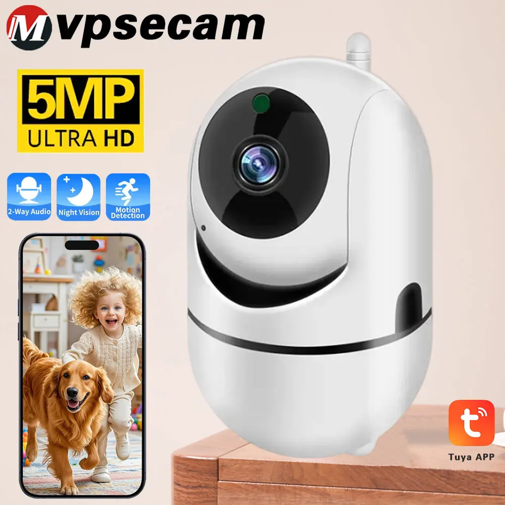 Tuya Smart 5MP5MP внутренняя Wi-Fi PTZ-камера AI автоматическое отслеживание человека безопасность двунаправленное аудио ИК ночное видение наблюдение C
Tuya Smart 5MP5MP внутренняя Wi-Fi PTZ-камера AI автоматическое отслеживание человека безопасность двунаправленное аудио ИК ночное видение наблюдение C