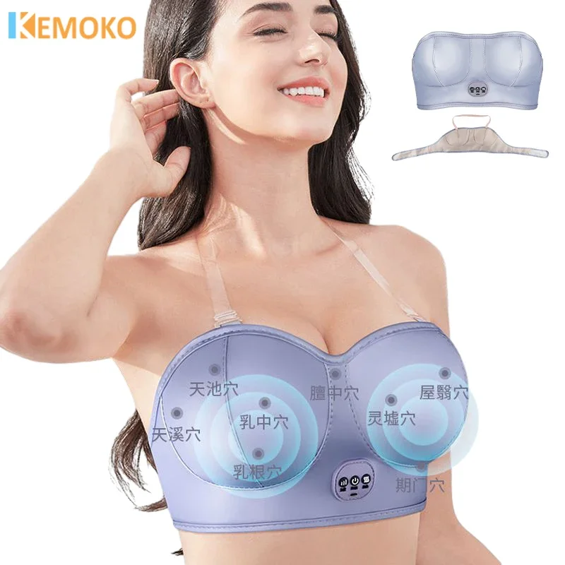 Electronic Breast Massage Bra Vibration Chest Massager Breast Enhancement Instrument for Health Care
Electronic Breast Massage Bra Vibration Chest Massager Breast Enhancement Instrument for Health Care