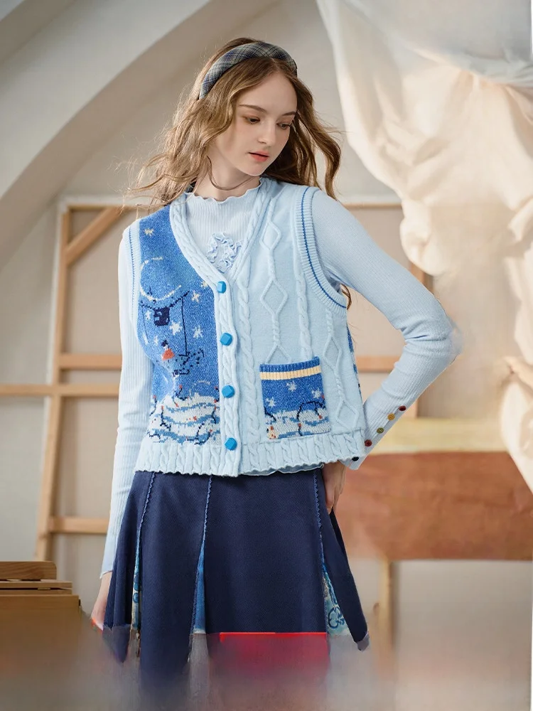 Свободный вязаный кардиган Svel с ретро-цветочной вышивкой, женский повседневный, из мягкой смесовой ткани с полиэстером
Свободный вязаный кардиган Svel с ретро-цветочной вышивкой, женский повседневный, из мягкой смесовой ткани с полиэстером