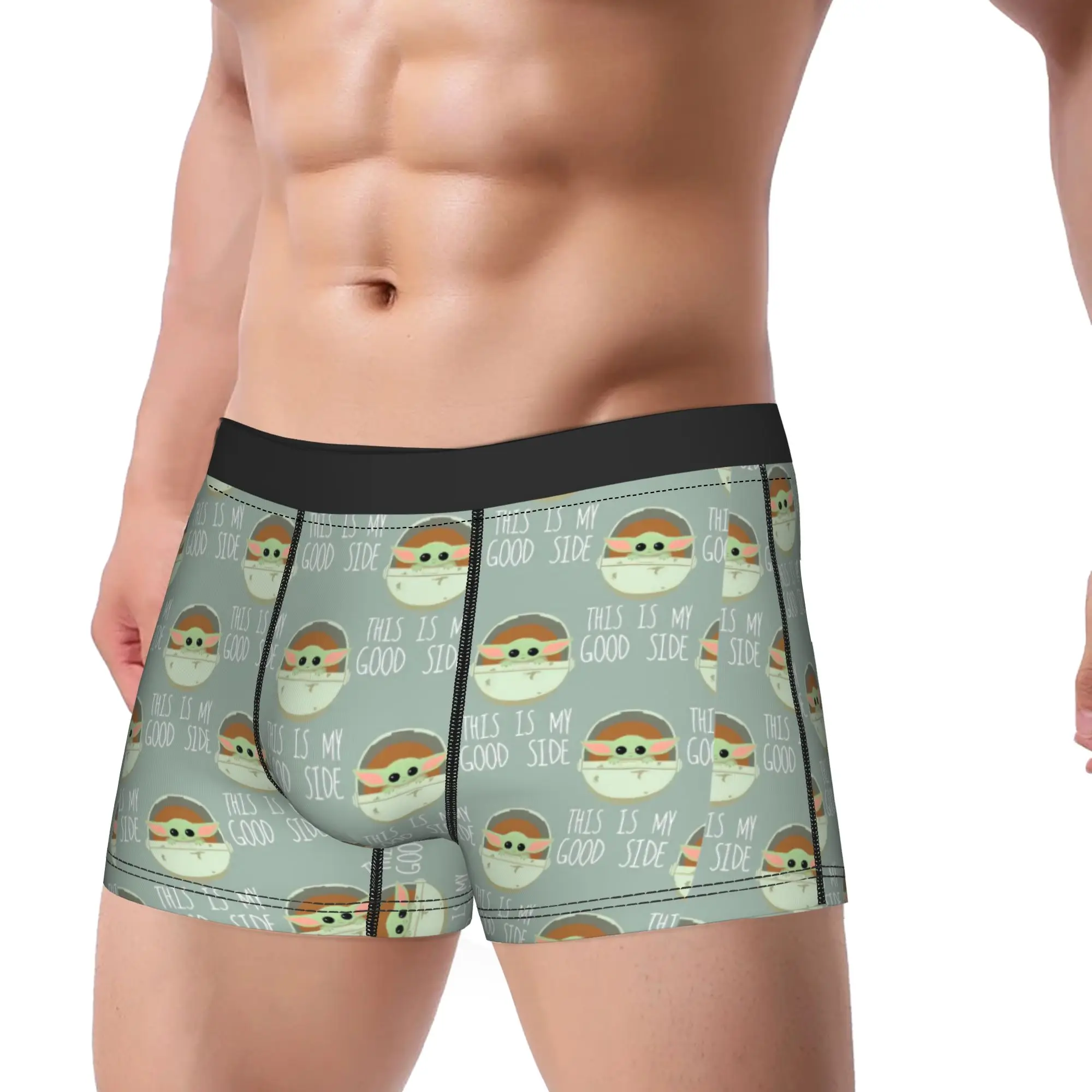 Grogu Baby Yoda Mandalorian Men Underwear StarWars Boxer Briefs Shorts Panties Funny Soft Underpants for Homme Plus Size
Grogu Baby Yoda Mandalorian Men Underwear StarWars Boxer Briefs Shorts Panties Funny Soft Underpants for Homme Plus Size