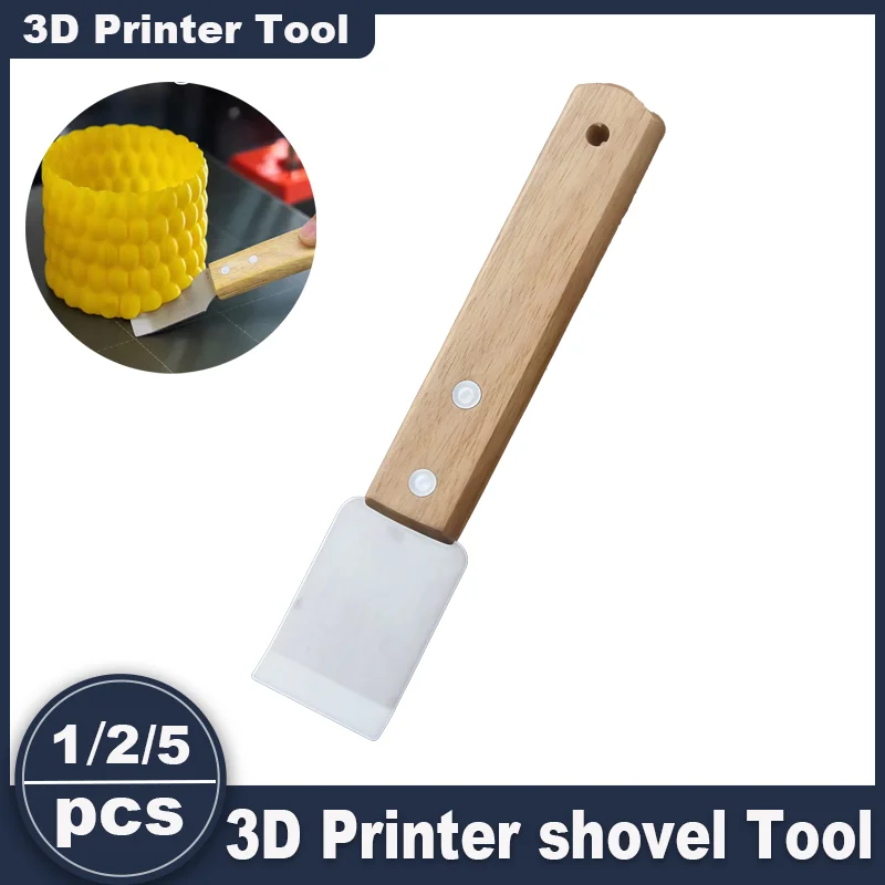 Professional 3D printer tool, upgraded stainless steel with wooden handle, suitable for 3D printing resin removal model peeling
Professional 3D printer tool, upgraded stainless steel with wooden handle, suitable for 3D printing resin removal model peeling