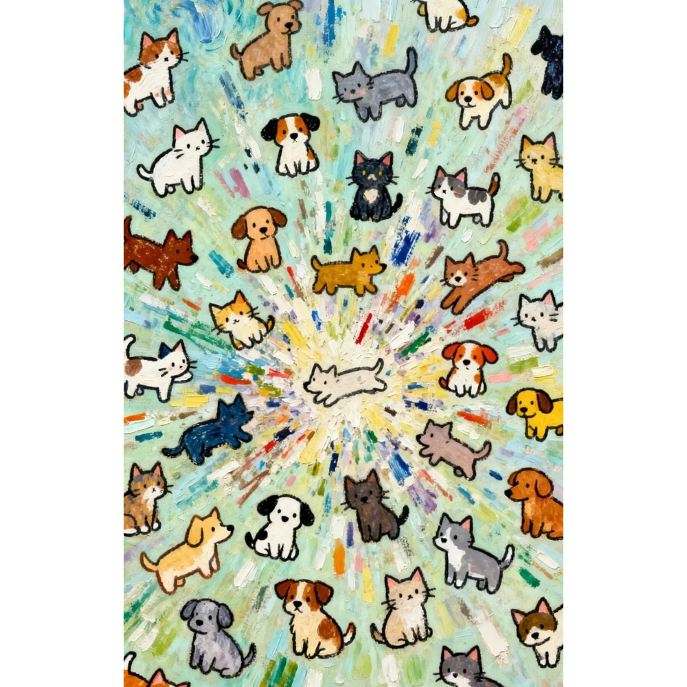 Cartoon Kitten Puppy Animal 500/1000/1200/2000 PCS Jigsaw Puzzles Family Activity Games for Gameroom Bedroom Home Decor Gift
Cartoon Kitten Puppy Animal 500/1000/1200/2000 PCS Jigsaw Puzzles Family Activity Games for Gameroom Bedroom Home Decor Gift