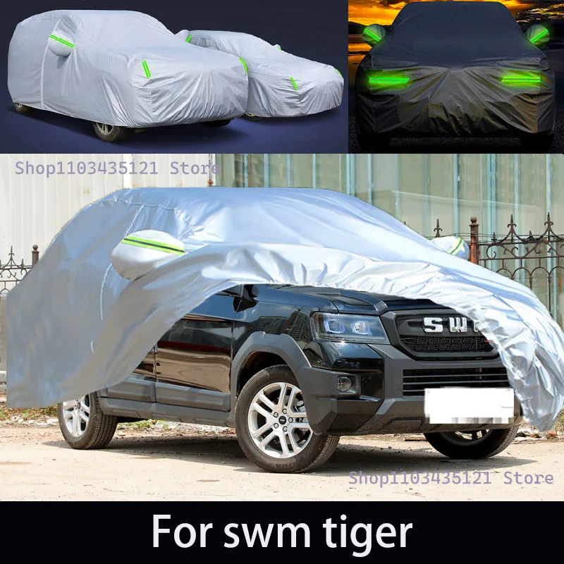 For swm tiger Outdoor Protection Full Car Covers Snow Cover Sunshade Waterproof Dustproof Exterior Car accessories
For swm tiger Outdoor Protection Full Car Covers Snow Cover Sunshade Waterproof Dustproof Exterior Car accessories