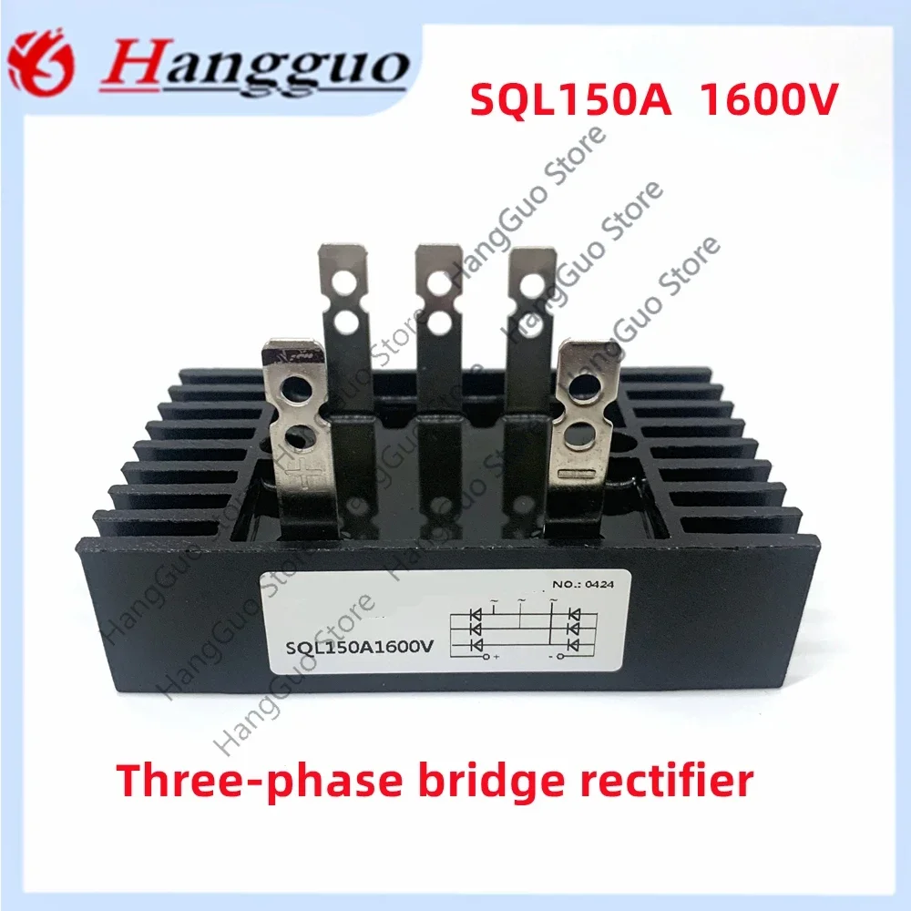 150A rectifier QL150A 1000V 1600V Single-phase bridge module SQL150A 1000V 1600V Three-phase bridge rectifier
150A rectifier QL150A 1000V 1600V Single-phase bridge module SQL150A 1000V 1600V Three-phase bridge rectifier