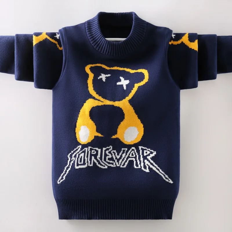 Children's sweater Boys thick 2025 cotton sweater 8-15 years old children's sweater jumper sweater
Children's sweater Boys thick 2025 cotton sweater 8-15 years old children's sweater jumper sweater