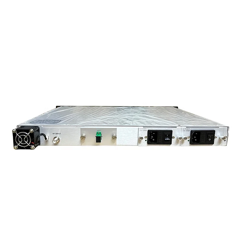 1 U 19 Inch CATV Optical 1310 1550nm Transceiver with LCD Display Screen for Optical Fiber Line Reception
1 U 19 Inch CATV Optical 1310 1550nm Transceiver with LCD Display Screen for Optical Fiber Line Reception