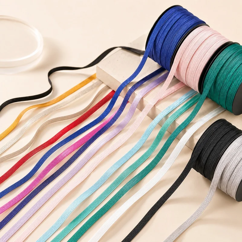 10/20/50M 6-15mm Spandex Elastic Band Bra Shoulder Strap Soft Underwear Belt Stretch Ribbon Trim DIY Sewing Accessory Roll Tape
10/20/50M 6-15mm Spandex Elastic Band Bra Shoulder Strap Soft Underwear Belt Stretch Ribbon Trim DIY Sewing Accessory Roll Tape
