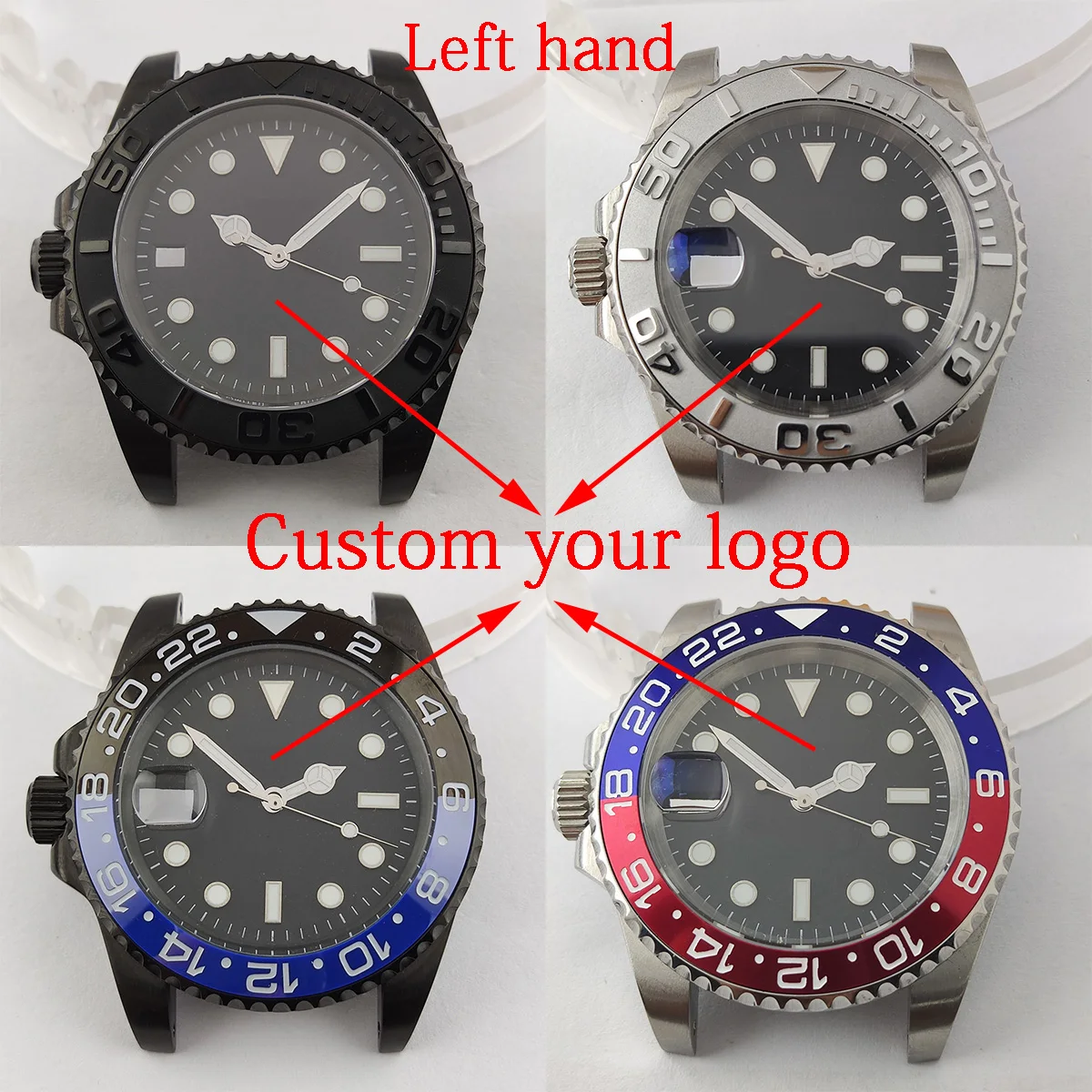 NH35 Case 40mm Sapphire Glass nh35 Watch case nh36 case custom logo Watch hands part nh36 dial nh35 Movement nh35 dial
NH35 Case 40mm Sapphire Glass nh35 Watch case nh36 case custom logo Watch hands part nh36 dial nh35 Movement nh35 dial
