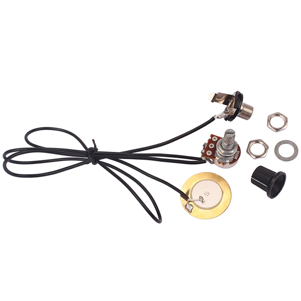 Premium Pickup Wiring Kit for Acoustic Guitar Enhanced Sound Clarity Easy Installation Pre-Wired Design Fits Violin Mandolin
Premium Pickup Wiring Kit for Acoustic Guitar Enhanced Sound Clarity Easy Installation Pre-Wired Design Fits Violin Mandolin