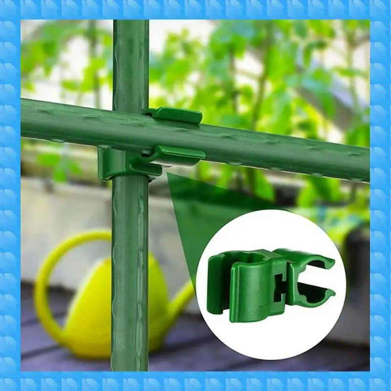 ETRT 100 Pieces Adjustable Plant Trellis Connector Clip Garden Plastic Connector A-Type Connecting Joint Buckle Clip
ETRT 100 Pieces Adjustable Plant Trellis Connector Clip Garden Plastic Connector A-Type Connecting Joint Buckle Clip
