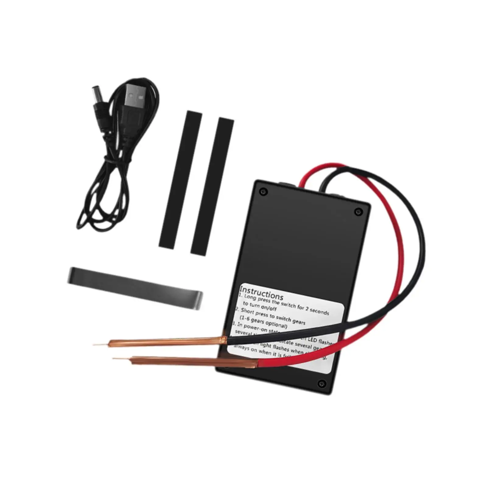 Spot Welder Welding Tool Iron Stainless Steel Sheet Electronic Devices Multifunctional with Charging Cable 6 Gear Adjustable
Spot Welder Welding Tool Iron Stainless Steel Sheet Electronic Devices Multifunctional with Charging Cable 6 Gear Adjustable
