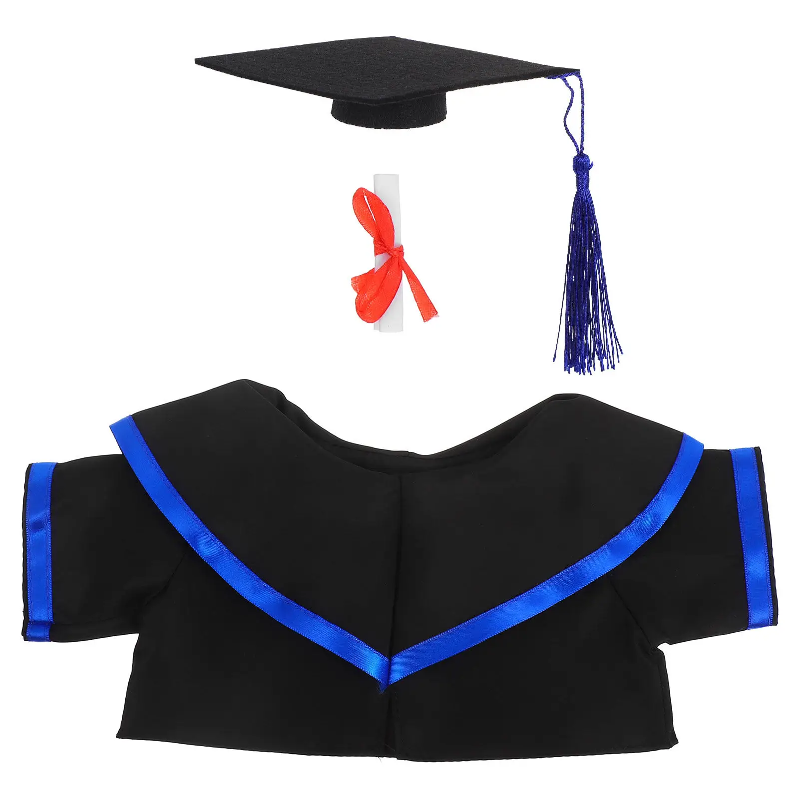 1Set Cute Bear Graduation Attire Set Mini Gown Robe Cap Tassel Diploma Regalia for Stuffed Animal Academic Achievement Display
1Set Cute Bear Graduation Attire Set Mini Gown Robe Cap Tassel Diploma Regalia for Stuffed Animal Academic Achievement Display