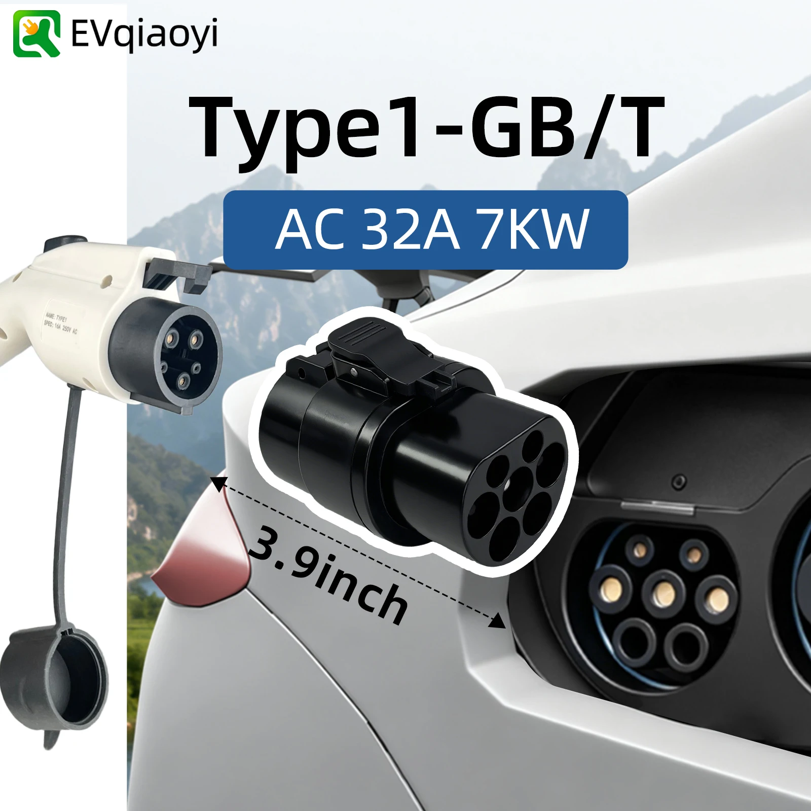 Type1 to GBT Adapter 32A Ultra-Small Adaptador EV Charger Connector SAE J1772 Charging for GBT Electric Vehicles
Type1 to GBT Adapter 32A Ultra-Small Adaptador EV Charger Connector SAE J1772 Charging for GBT Electric Vehicles