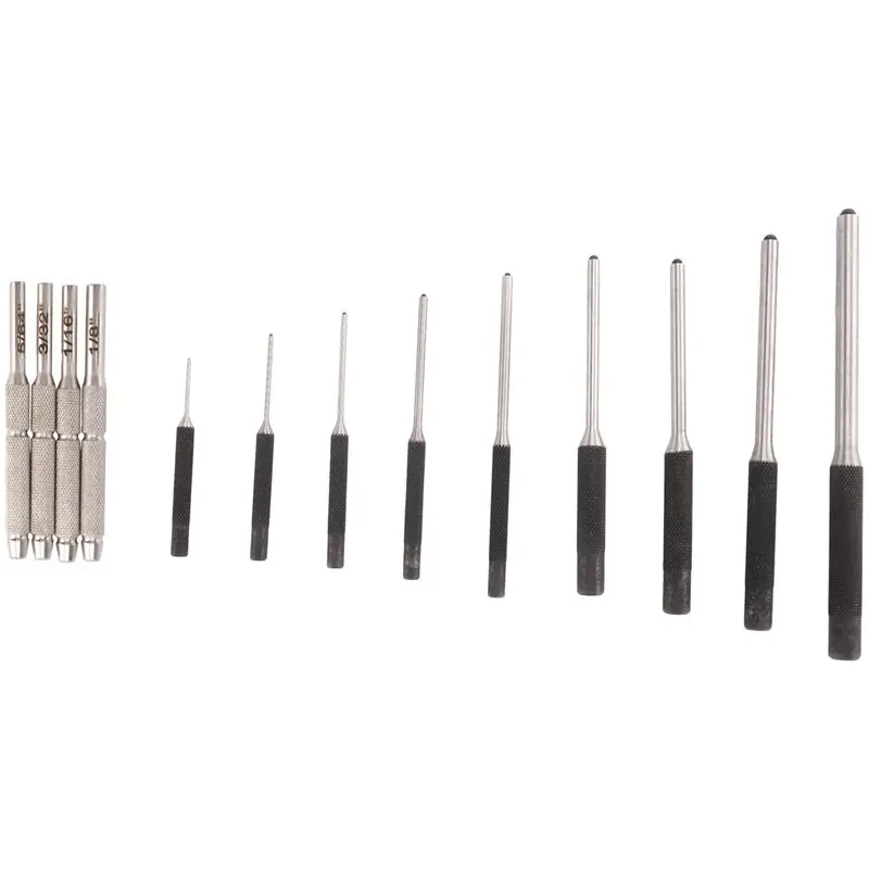 13 Pieces Roll Pin Punch Hollow End Punch Tool With Carry Case Steel Pin Punches-AT64
13 Pieces Roll Pin Punch Hollow End Punch Tool With Carry Case Steel Pin Punches-AT64